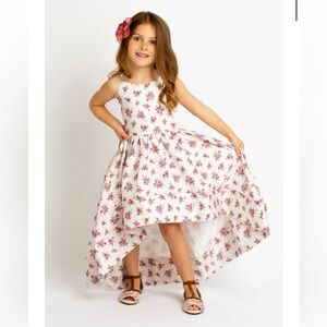 Joyfolie Pearl Dress in Cream Ditsy